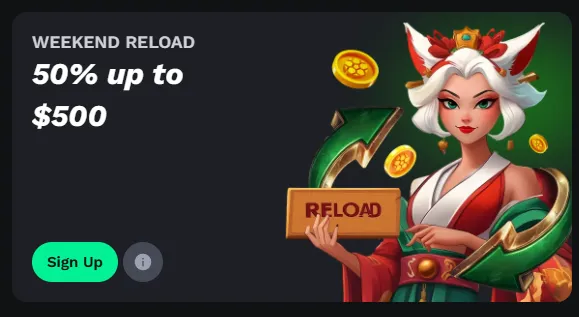 BetOnRed casino promo code and reload offer