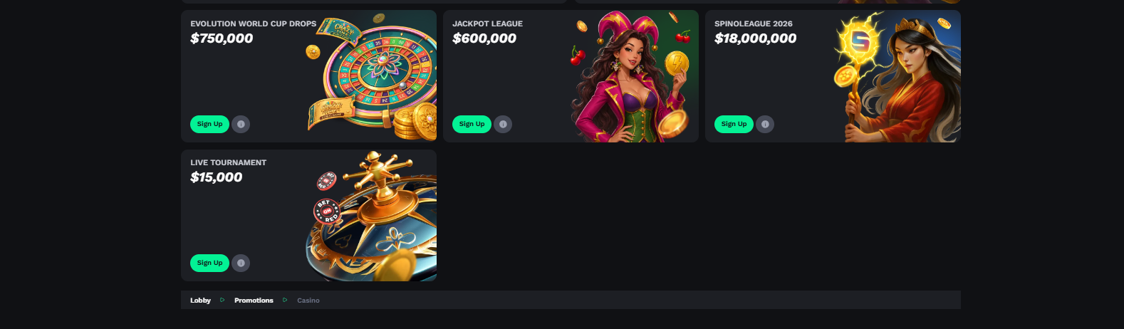 BetOnRed casino tournaments and prize pools