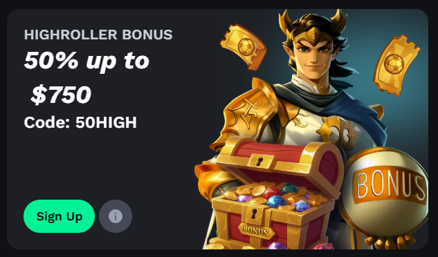 BetOnRed promo code not needed Canada promo code and HighRoller Bonus activation screen