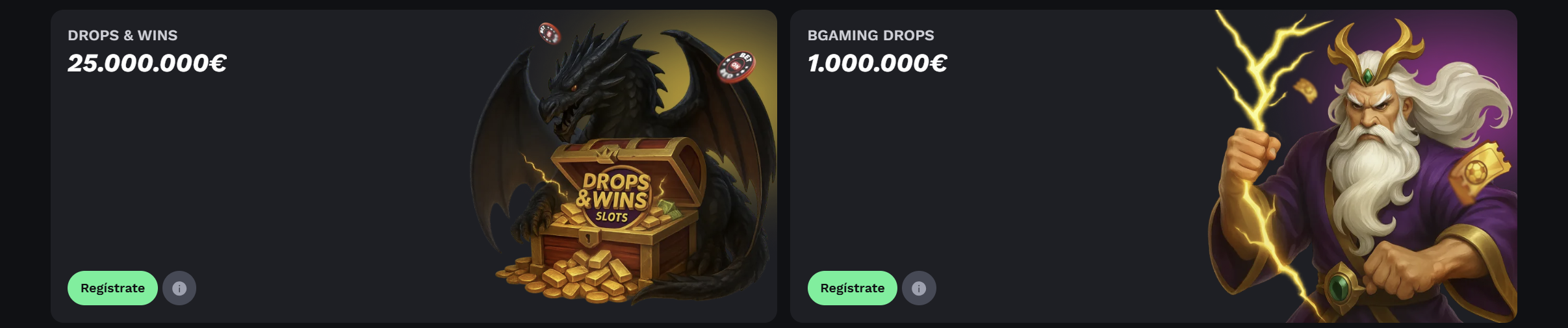 Campaña Drops & Wins BetOnRed