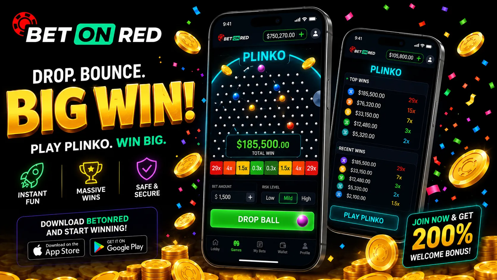BetOnRed mobile casino access