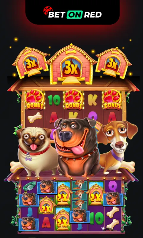 BetOnRed slot screenshot with 100x multiplier