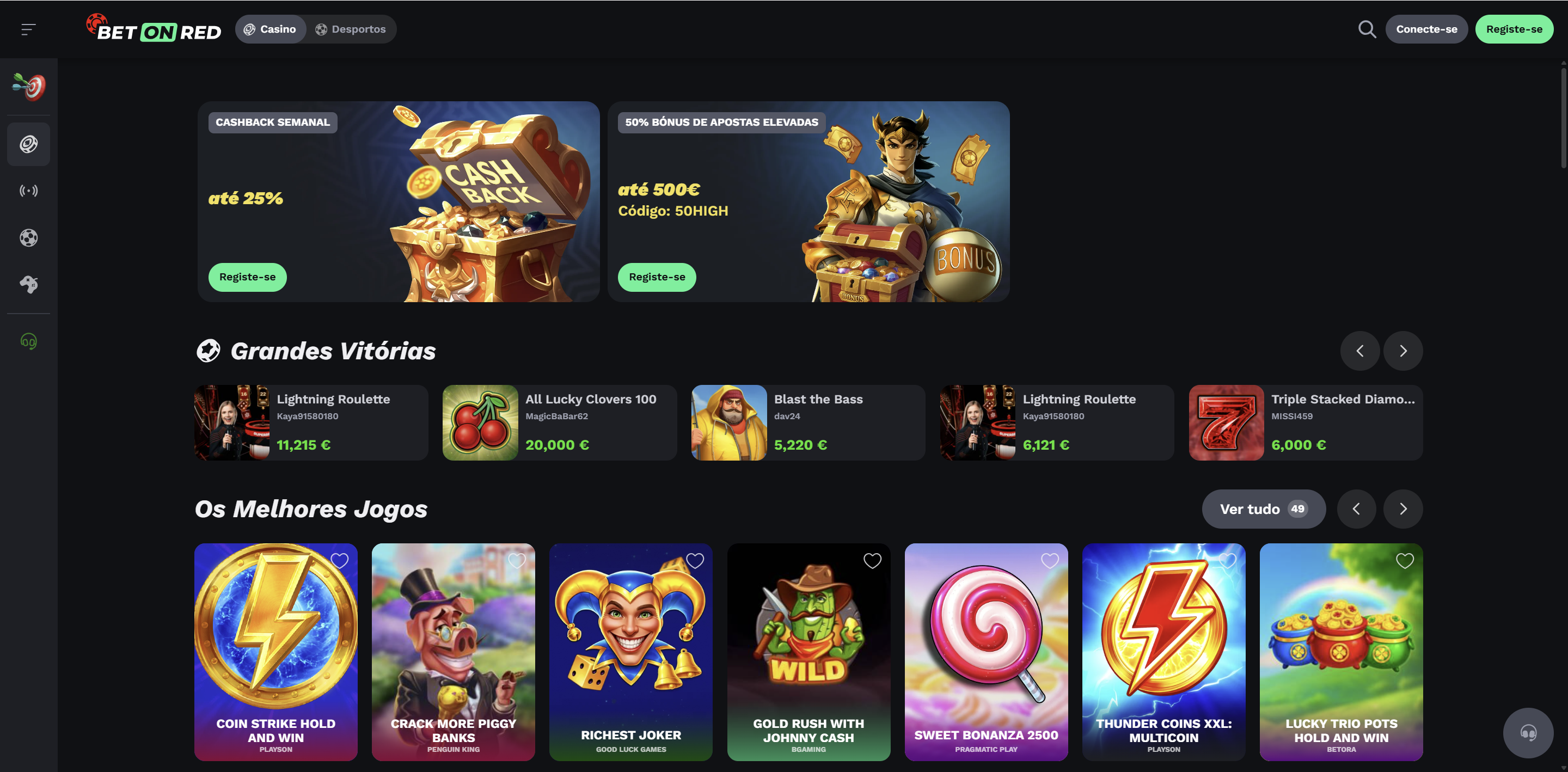 BetOnRed Casino Portugal: vale a pena o app?
