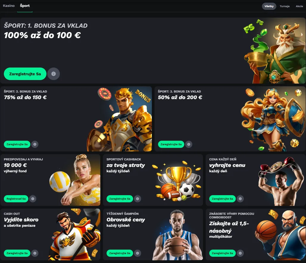 BetOnRed Sportsbook bonusy, freebety a odds boost ponuky