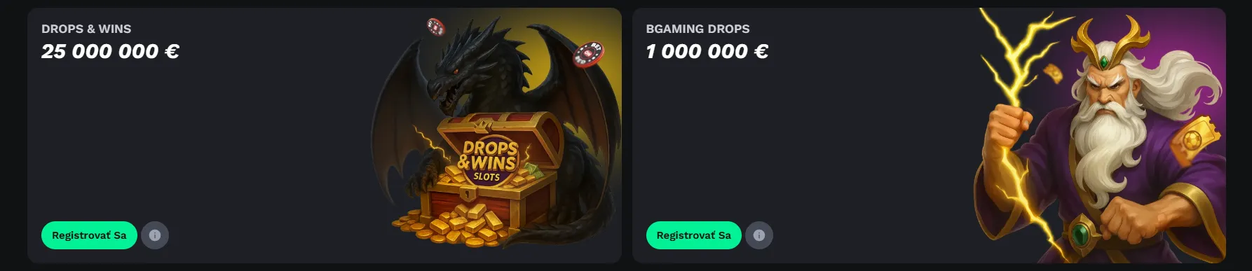 BetOnRed Drops and Wins kampaň s výherným fondom